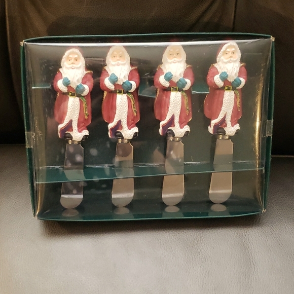 Christmas Santa Speaders set of 4 - Picture 1 of 3